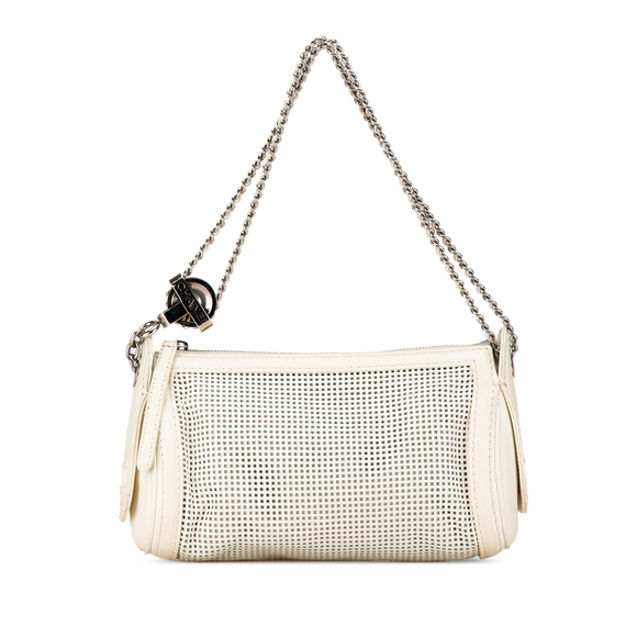 Pre-Loved Chanel Caviar Perforated Pulley Shoulder Bag - Picture 1 of 12